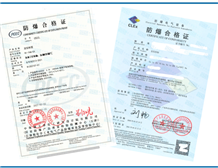 Case of  Ex certificate for positioning tag