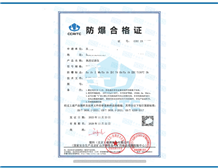 Case of Class I, II & III Explosion-Proof Certificate Application | STS